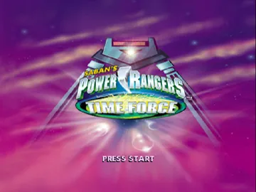 Power Rangers - La Force du Temps (FR) screen shot title